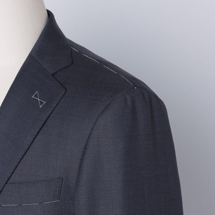 シップス SHIPS ロロピアーナ スーツ セットアップ チェック ネイビー M SHIPS（シップス） SHIPS: LORO PIANA グレンチェック スーツ : マルイ