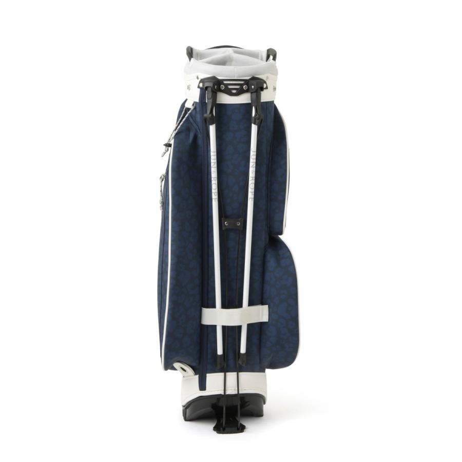 Jun &Rope 2025 アニマルプリント キャディーバッグ JUN&ROPE' JUN＆ROPE 2025 9型 スタンド式 キャディバッグ