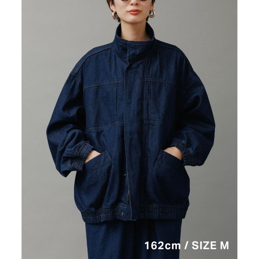 ADAM ET ROPE'（アダムエロペ） デニム ボマージャケット / ADAM ET