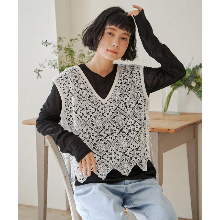 LBC（エルビーシー） レース2WAYベスト : マルイ(丸井)Yahoo!店 - 通販