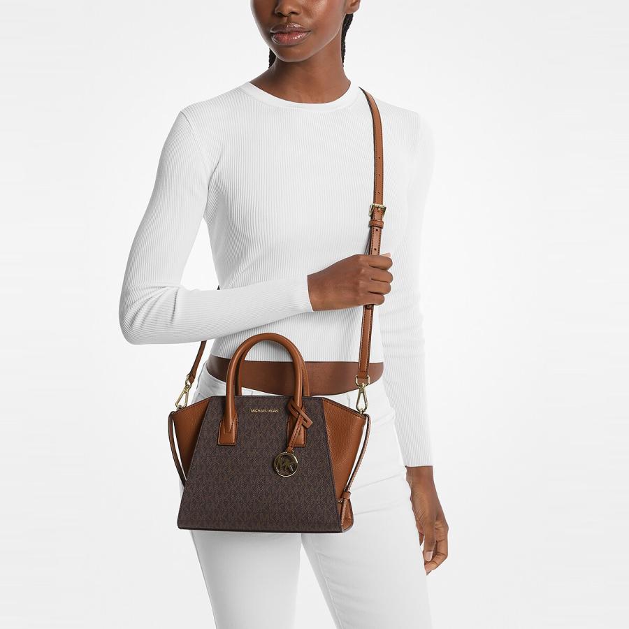 MICHAEL KORS（マイケルコース） AVRIL レザー サッチェル スモール