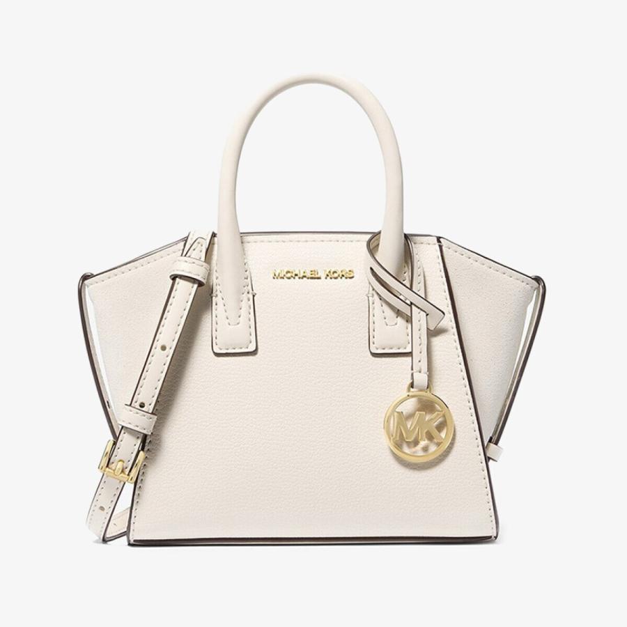MICHAEL KORS AVRIL レザー スエード サッチェル エクストラ