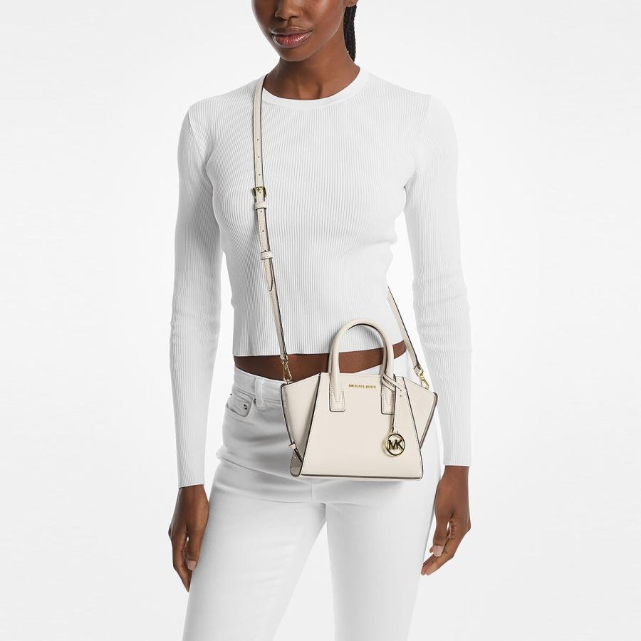 MICHAEL KORS（マイケルコース） AVRIL レザー スエード サッチェル