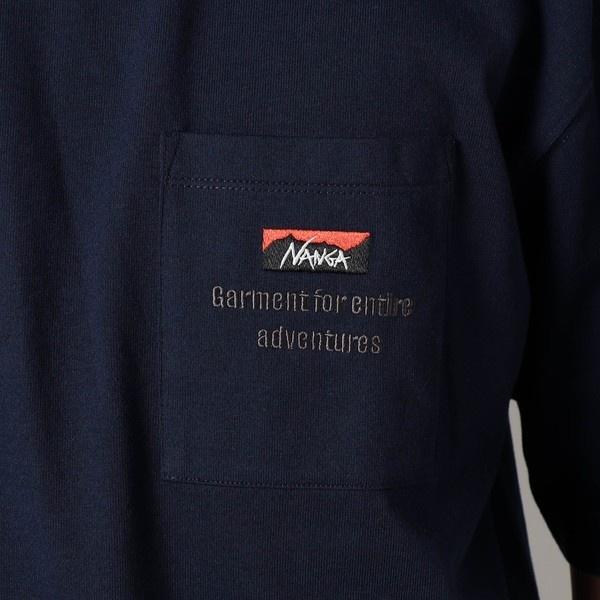 Grand PARK（グランドパーク） NANGA別注ポケット刺繍Tシャツ : マルイ