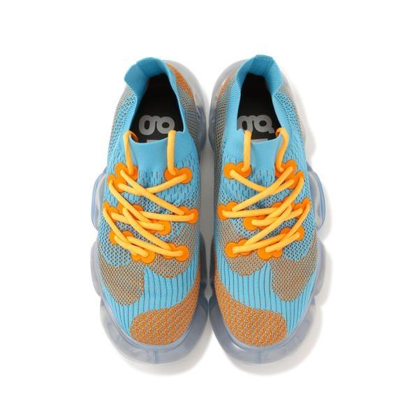 grounds／グラウンズ／MOOPIE EL／BLUE ORANGE／ICE GRAYの画像