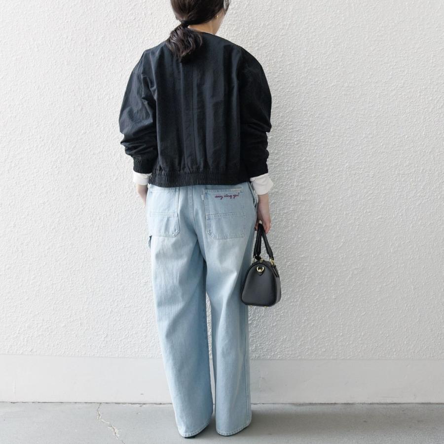 SHIPS any 〈洗濯機可能〉ノーカラー コンパクト ポケット ブルゾン セール】 SHIPS any:〈洗濯機可能〉ノーカラー コンパクト