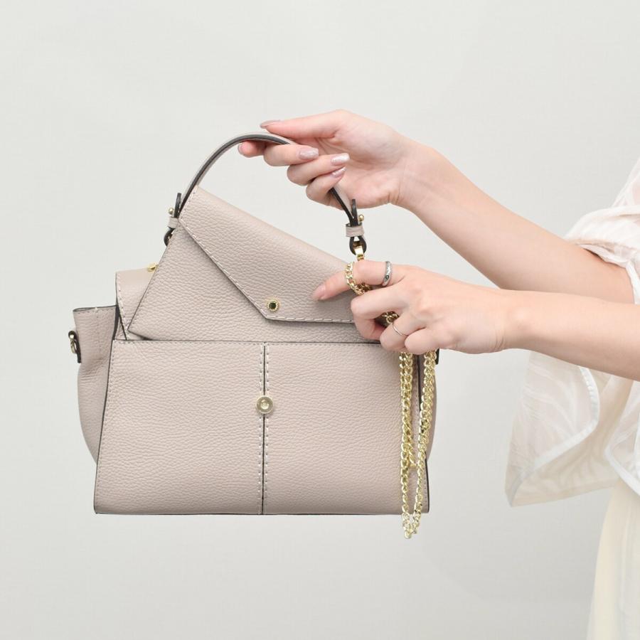 LORISTELLA◇シュリンクレザーフラップハンドバッグ : マルイ(丸井