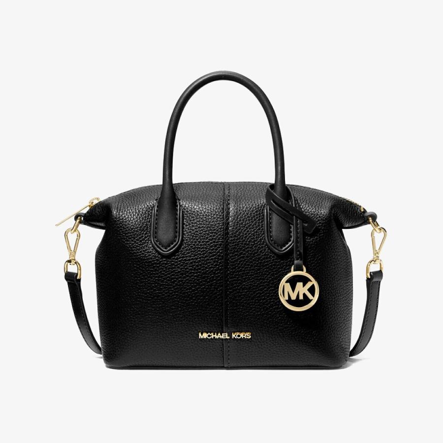 新品タグ付 マイケルコース HYDE ぺブル サッチェル スモール ブラック MICHAEL KORS（マイケルコース） HYDE ぺブル サッチェル スモール