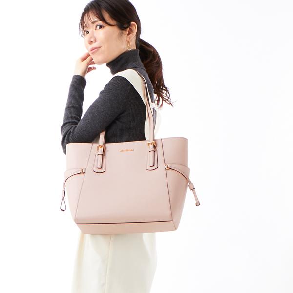 MICHAEL KORS（マイケルコース） VOYAGER サフィアーノ レザー トート