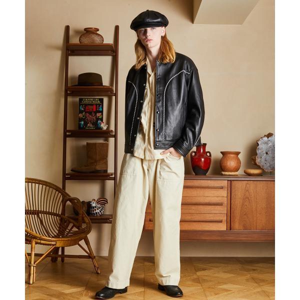 WESTERN LEATHER JACKET／ウエスタン レザージャケット : マルイ(丸井