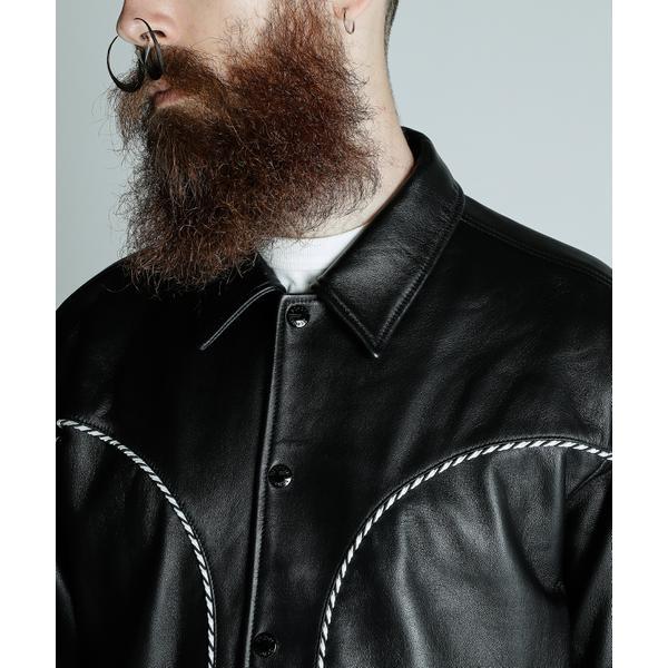 WESTERN LEATHER JACKET／ウエスタン レザージャケット : マルイ(丸井
