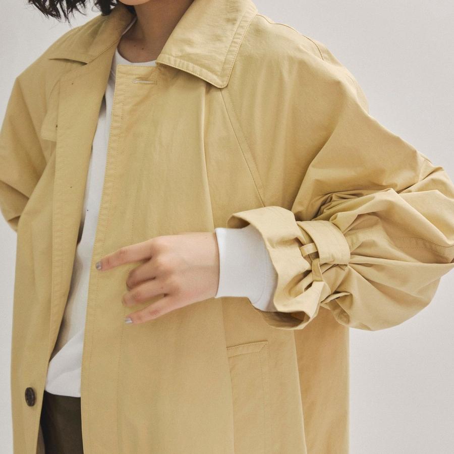 ADAM ET ROPE'（アダムエロペ） ナイロンステンカラーコート : マルイ