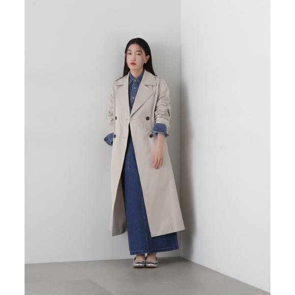 【新品タグ付き】Natural Beauty Basic ハーフトレンチコート ナチュラルビューティーベーシック NATURAL BEAUTY BASIC ハーフ