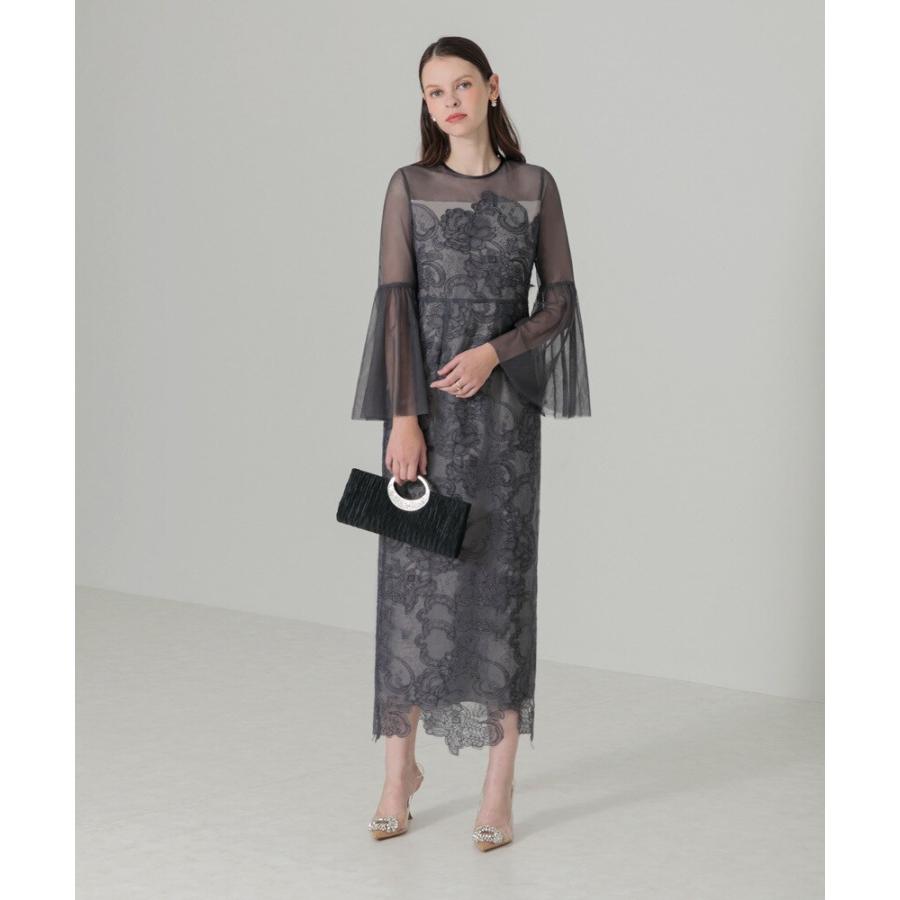 シアープリーツスリーブIラインワンピースドレス : マルイ(丸井)Yahoo