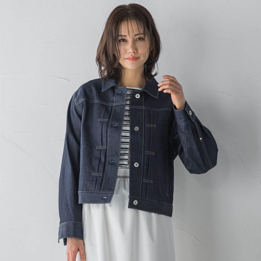 【KAIHARA】ストレッチデニムジャケット