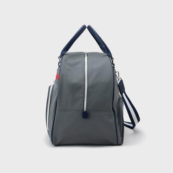 adabat 【新レーベル ADABAT NAVY】トリコロールボストンバッグ