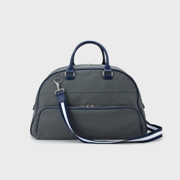 adabat 【新レーベル ADABAT NAVY】トリコロールボストンバッグ