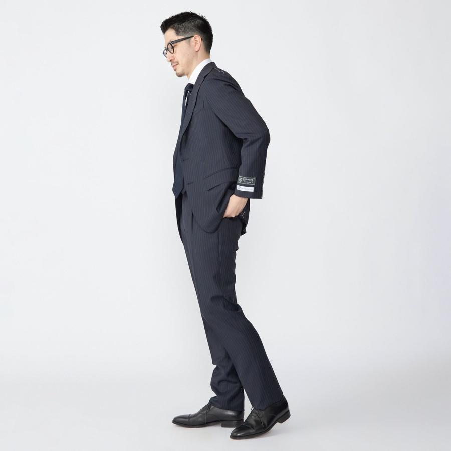 SHIPS: LUXURY DORMEUIL AMADEUS ピンストライプ スーツの画像