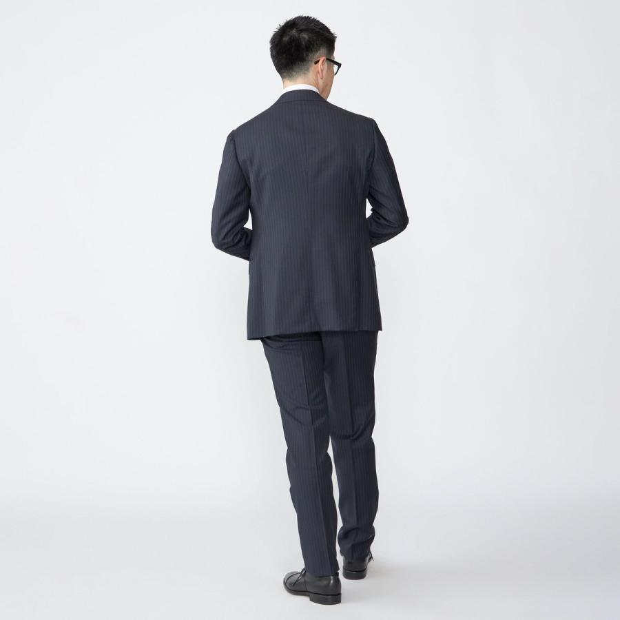 SHIPS: LUXURY DORMEUIL AMADEUS ピンストライプ スーツの画像