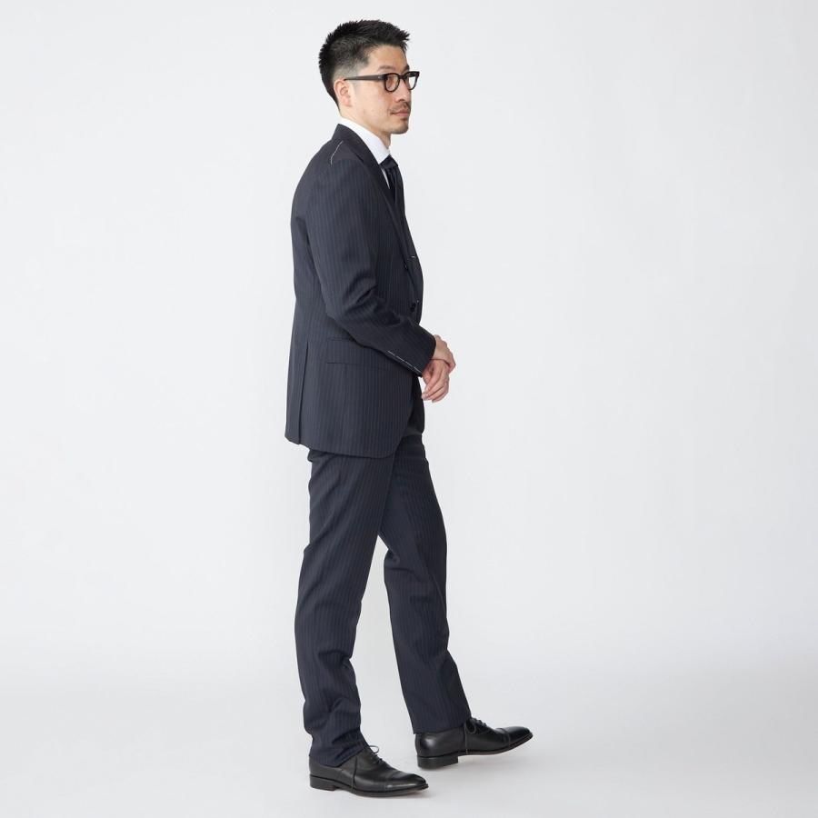SHIPS: LUXURY DORMEUIL AMADEUS ピンストライプ スーツの画像