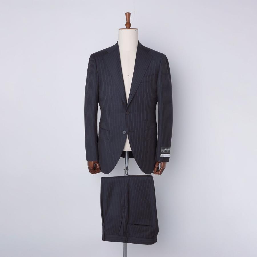 SHIPS: LUXURY DORMEUIL AMADEUS ピンストライプ スーツの画像