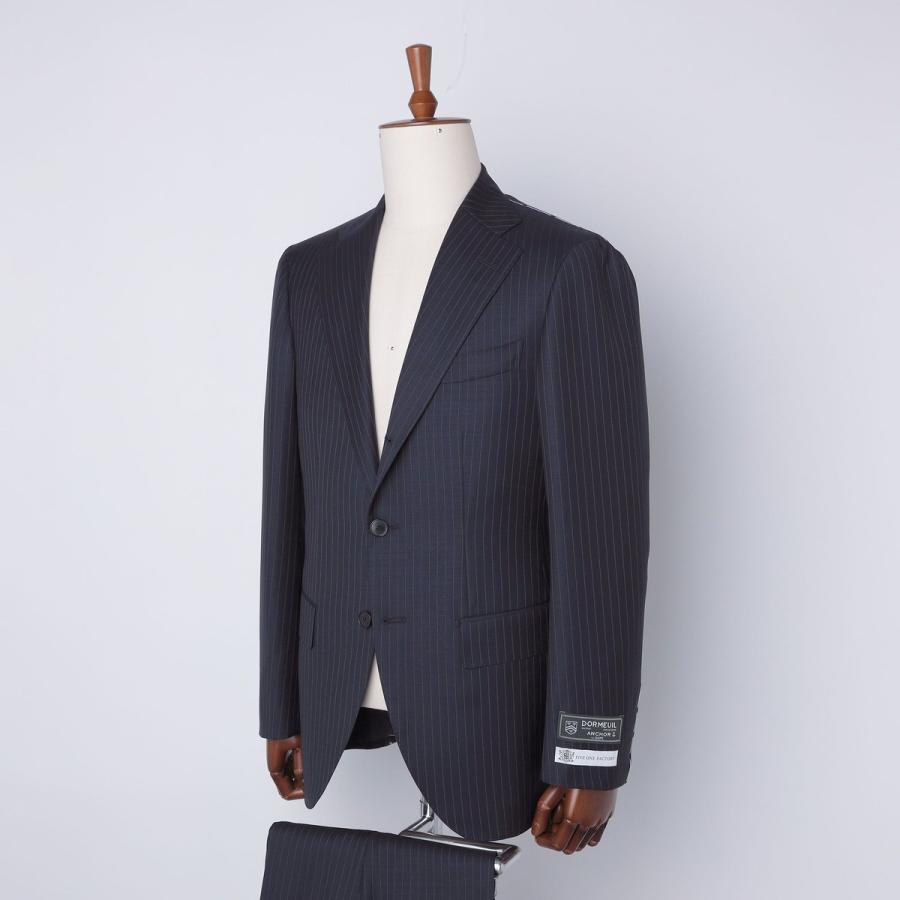 SHIPS: LUXURY DORMEUIL AMADEUS ピンストライプ スーツの画像