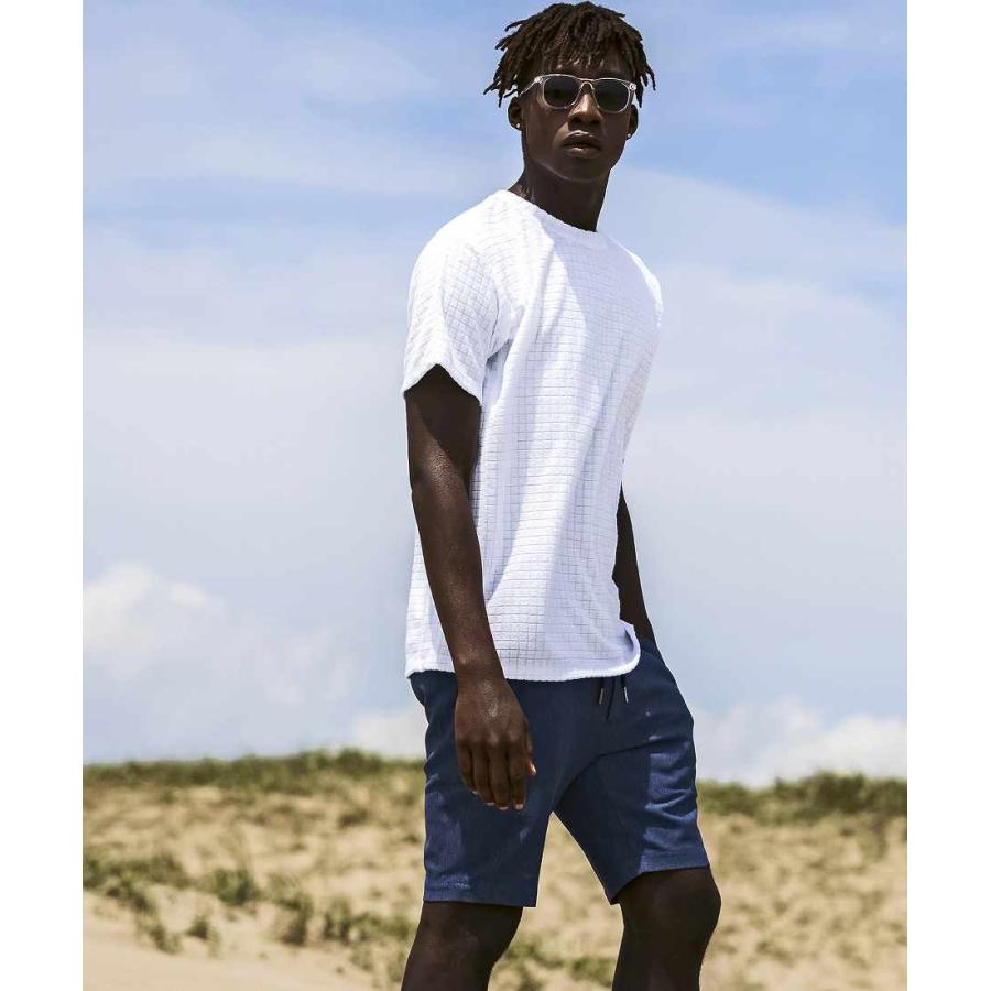 1PIU1UGUALE3 RELAX ブロックパイル半袖Tシャツ : マルイ(丸井