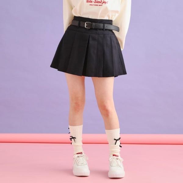 PINK-latte（ピンクラテ） ◇ベルト付きプリーツスカート : マルイ