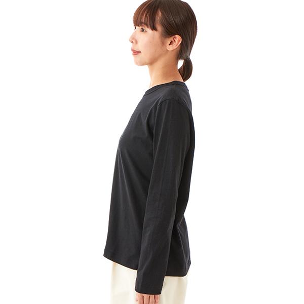 SUPER HAKKA（スーパーハッカ） 30/-天竺 花のワルツ刺繍ロング