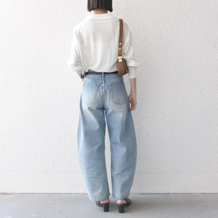 SHIPS any any:〈UVカット/手洗い可能〉シアー スキッパー ニット