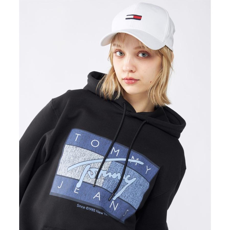 TOMMY JEANS（トミー・ジーンズ） レギュラーフラッグツイストパーカー