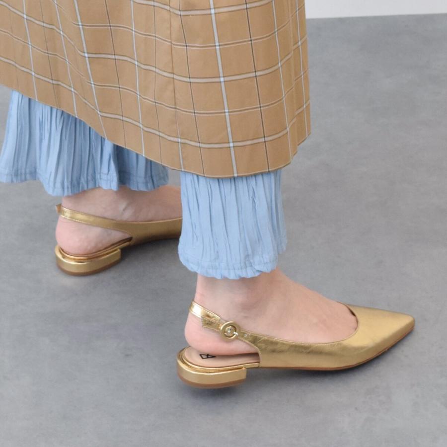 【FABIO RUSCONI】ポインテッドトウバックルバックバンド　※箱なし FABIO RUSCONI RUSCONI◇ポインテッドトウベーシックバックバンド