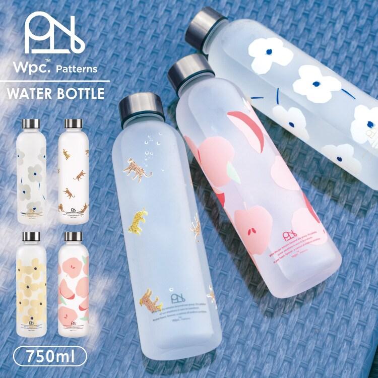 Wpc. 【Wpc.】ウォーターボトル 750ml クリアボトル 水筒 メモリ付き