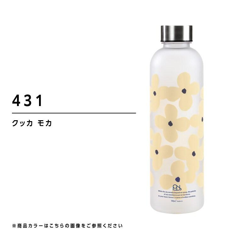 Wpc. 【Wpc.】ウォーターボトル 750ml クリアボトル 水筒 メモリ付き