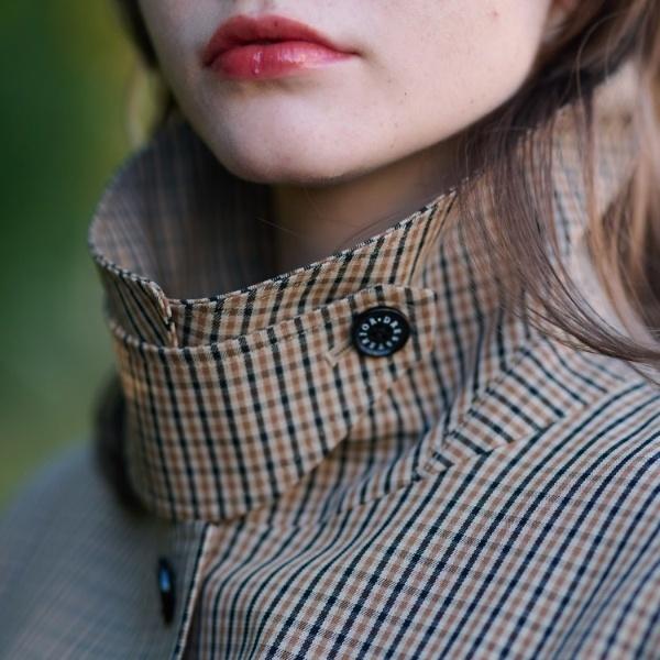 DRESSTERIOR（ドレステリア） 【2WAY】Aラインチェックアウター