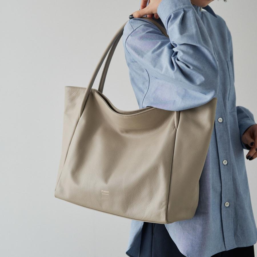 超美品ラシット2025年発売A4サイズ対応ソフトレザーシンプルトート