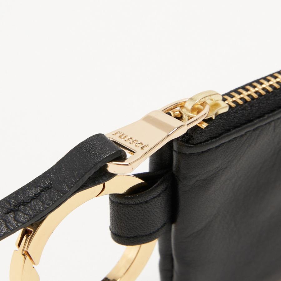 russet（ラシット） カラビナ付き ソフトレザーマルチケース(Z-211