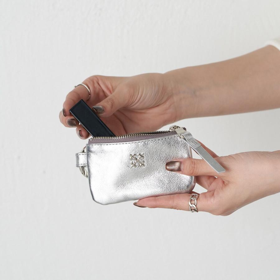 russet（ラシット） カラビナ付き ソフトレザーマルチケース(Z-211