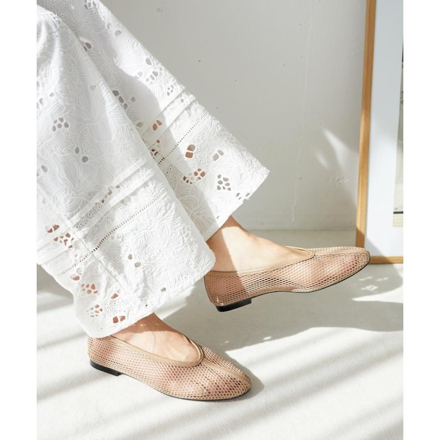 le.coeur blanc（ルクールブラン） REMME メッシュシアーパンプス