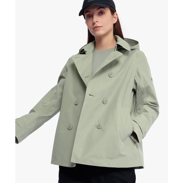 GORE-TEX ゴアテックス 防風 撥水 透湿 フーデッドショートトレンチコート