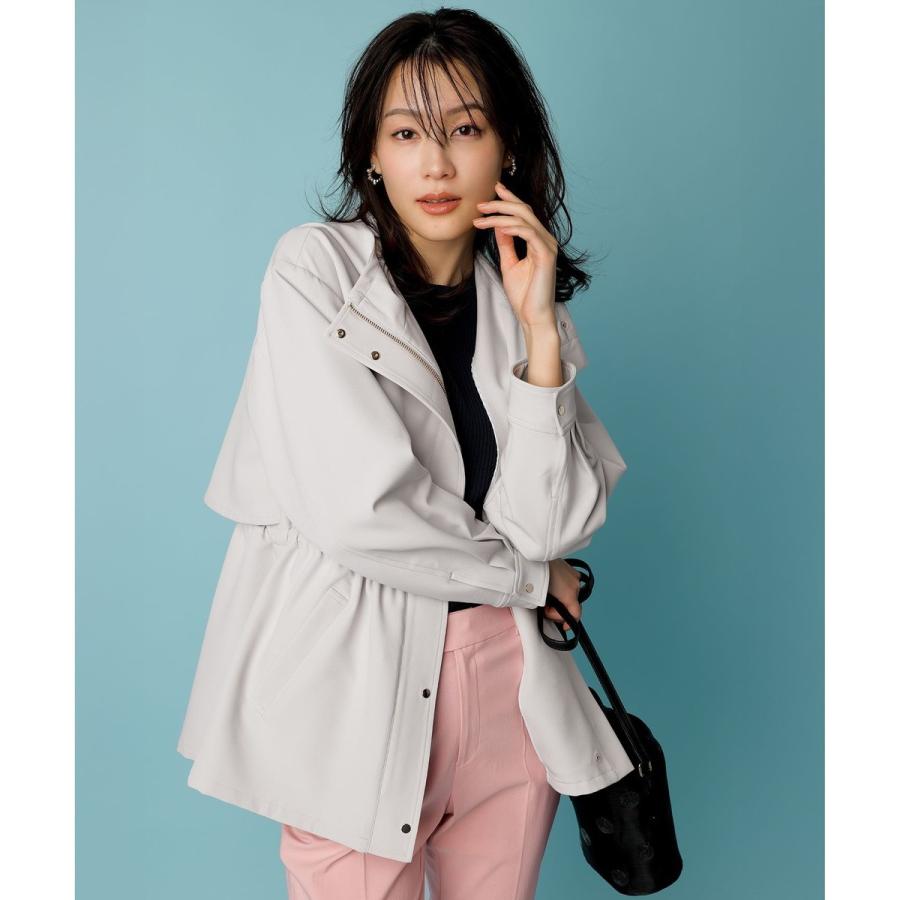 anysis　フーデットハーフ コート　マウンテンパーカー 2WAY】エレカジストレッチ フーデットハーフ アウター / ANY SIS L