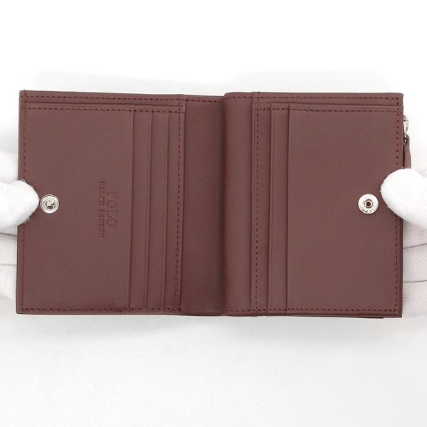 新品POLO RALPH LAUREN ポロラルフローレン縦型二つ折り財布 POLO RALPH LAUREN（紳士雑貨） 【Harmony Emboss】縦型二つ折り