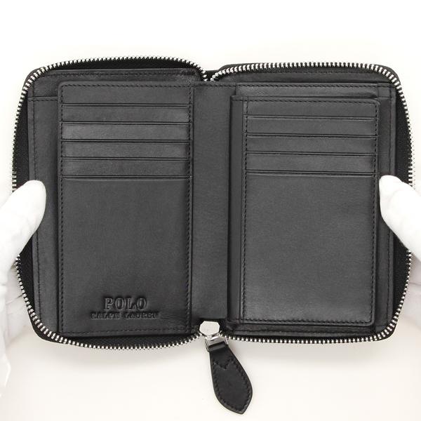 POLO RALPH LAUREN ポロ ラルフローレン ラウンドファスナー財布