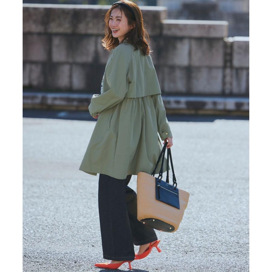 23区（ニジュウサンク） 【撥水加工】ライトツイル ノーカラーコート