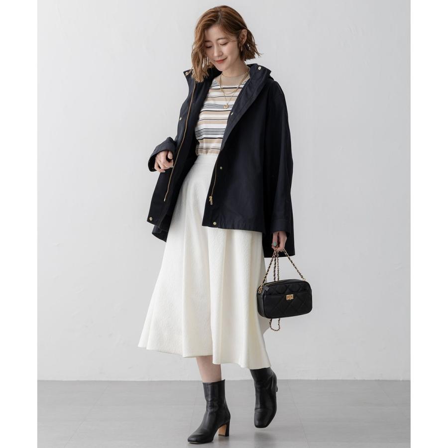 【23区】25SS VERY3月号掲載/撥水加工ライトツイル フーディーアウター VERY3月号掲載/撥水加工】ライトツイル フーディーアウター / 23