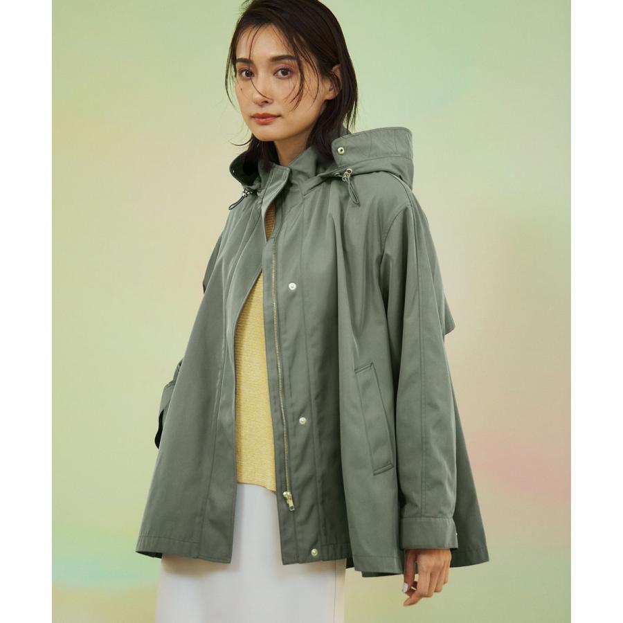 【23区】25SS VERY3月号掲載/撥水加工ライトツイル フーディーアウター 23区 【VERY3月号掲載/撥水加工】ライトツイル フーディー