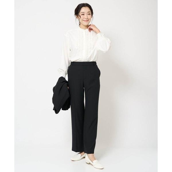 GEORGES RECH（ジョルジュ・レッシュ） スタンドカラーフリルブラウス