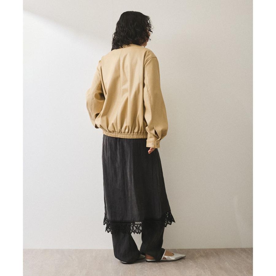 ADAM ET ROPE' FEMME シンセティックレザーブルゾン ADAM ET ROPE' シンセティックレザーブルゾン : マルイ(丸井