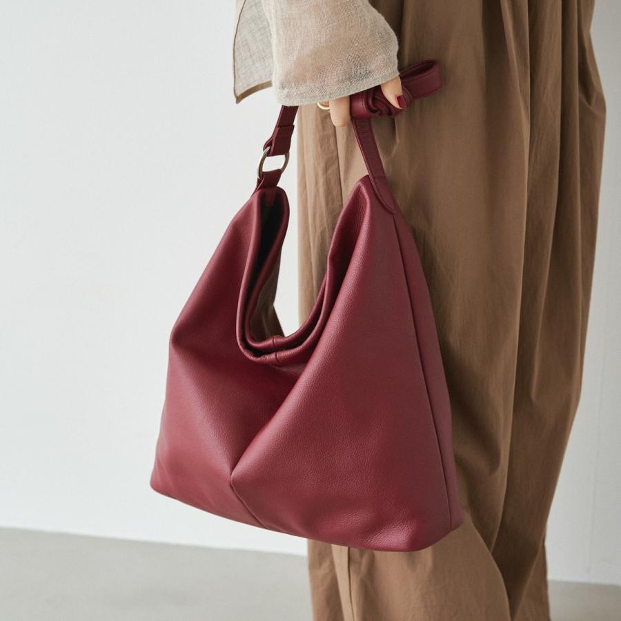 ラシット russet ☆未使用 ショルダーバッグ 斜め掛け ナイロン×レザー ネイビー×レッド/055275 russet ショルダーバッグ 斜め掛け ナイロン レザー レディース
