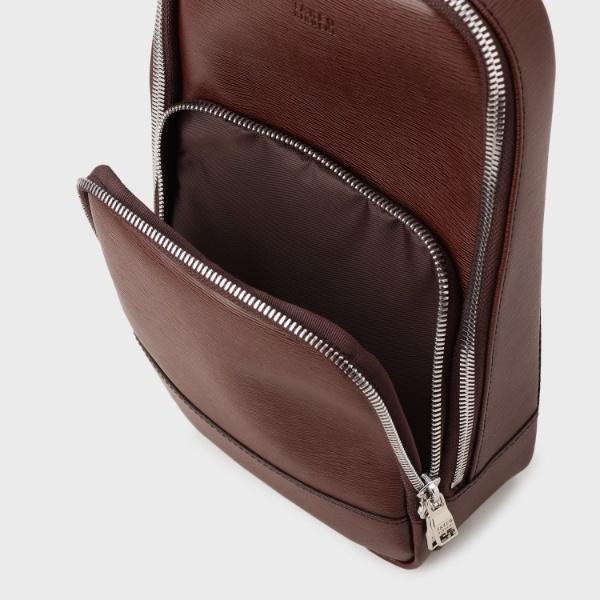 TAKEO KIKUCHI（タケオキクチ） 水シボレザーワンショルダーバッグ